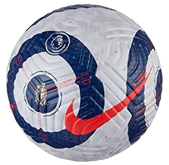 Nike Flight Premier League Ball CQ7147-101; Unisex Soccer Ball; CQ7147-101_5; White; 5 EU (UK)