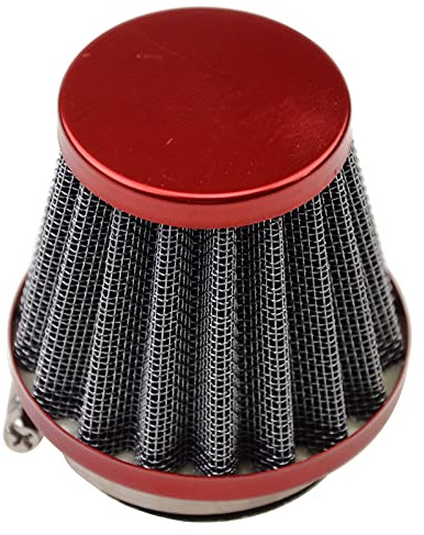 GOOFIT 44mm Red Air Filter Replacement for 200cc 250cc CN250 CH125 CH150 Scooter Pocketbike ATV DirtBike