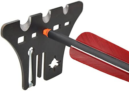 wolfman Bogenschießen 5 in 1 Ausrüstung Pfeilnockenabzieher Messer installieren Pfeilbefiederung Werkzeuge zum Entfernen von Pfeilen Blade Pfeil Fletchings Entferner-Werkzeuge