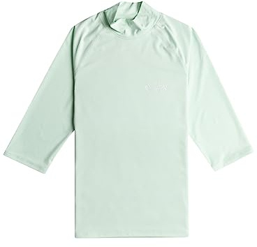 Billabong Tropic Surf - Camiseta de Surf de Manga Corta con Protección Solar UPF 50 para Mujer