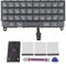 Handy-Tastatur-Ersatz für BlackBerry Keytwo Key2 LE, PCB-USB-Ladeschnittstelle, Tastatur-Zubehör, Telefon-Reparatur-Werkzeug-Set