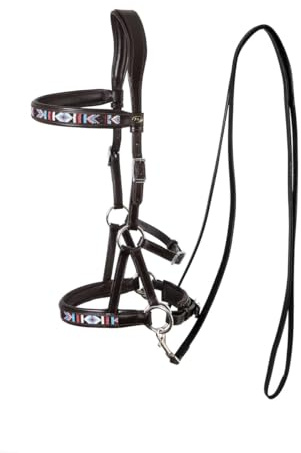 F.R.A. Sierra System 3 gebisslos Sidepull, WB, braun