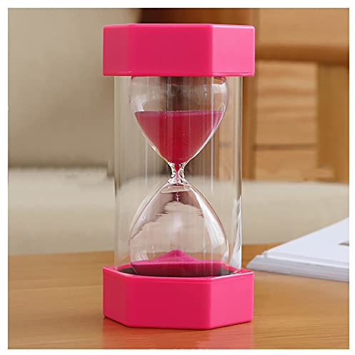 BDSHGRDH minuteur de Sable， Hourglass Kids Hourglass Timer 15/20/30/60 Minute Kitchen Timer Time Management for Children,Classroom,Game,Home Office,Home Schooling(Blue,20 Minutes)