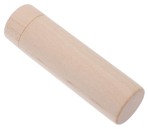 iplusmile Bâton Nasal Bois pour Huiles Essentielles Tube Résistant avec Fentes Aération Stick Inhalation Relaxante Portable pour Respiration Apaisante