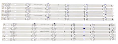 DARDDI Luci Led Tv 5 Pezzi/Kit Strisce LED TV Per 58A72GQ 58A7GQTUK 58A7GQ H58A7GQ CRH BXK58Y3U913030T51215E REV1.6 HD580Y3U91 L2 2021061101 SVH580A27