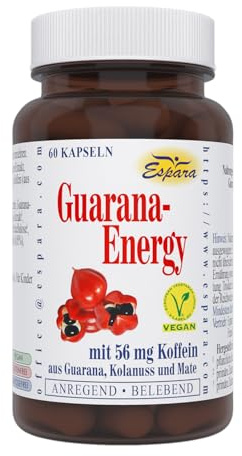 Espara Guarana Energy Kapseln 60St.