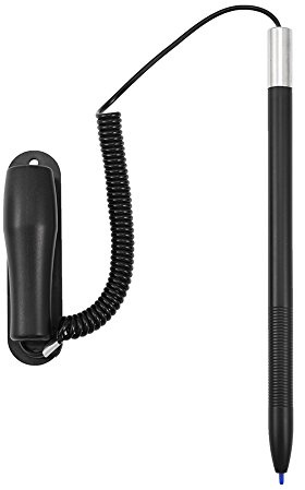Richer-R Stylus Pen Portátil,Reemplazo de Lápiz Alta Sensibilidad con Base y Cable de Resorte para Pantalla Táctil de Resistencia,Pluma Stylus Universal para Avegación de Automóvil, POS,etc.