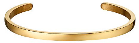 Heideman Armband Damen Amplexus aus Edelstahl gold farbend Armkette für Frauen vergoldet