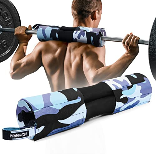 PROIRON Langhantel Polster, Extra Dicke Nackenpolster Langhantel, Hip Thrust Polster für Kniebeugen - Barbell Pad Nackenschutz für Krafttraining für Männer und Frauen