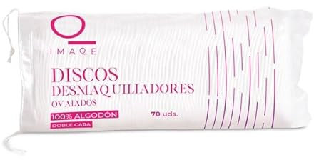 DIA IMAQE discos de algodón ovalados bolsa 70 uds