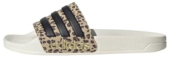 adidas Unisex Adilette Shower Slides, off white/core black/magic beige, 39 EU