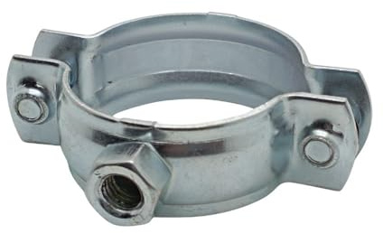 10x 32-34mm 1 Schraubrohrschellen Stahl Verzinkt Rohrschellen
