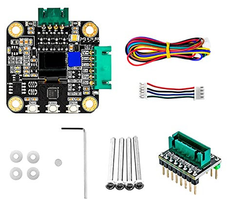 SERVO42CV1.0 Schrittmotor-Treiber PCBA Board Kit 4 Halbbrückentreiber 8 MOSFET für 3D-Drucker Teile Silent Stepper Motor Driver Board Nema 17 Controller Kit