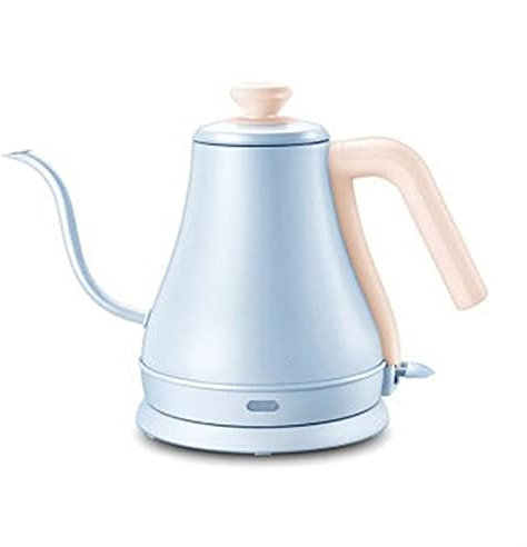 Bollitore elettrico Bollitore elettrico in acciaio inossidabile con isolamento Caffettiera Concant Temperatura Controllo della temperatura Mini Guoseck Long Ugello Teiera Bollitore in Metallo Elettric