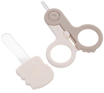 Toyvian Ciseaux à Ongles pour Coupe-ongles Né à Ongles pour Nourrissons de Toilette pour Tout-petits Sécurité Anti-pincement pour Jeunes