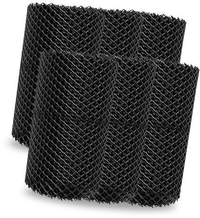 Aibulo 16cm x 5m Mesh Gutter Guard (6-Pack) - Ultimate Gutter Protection Against Leaves, Twigs, Moss & Blockages