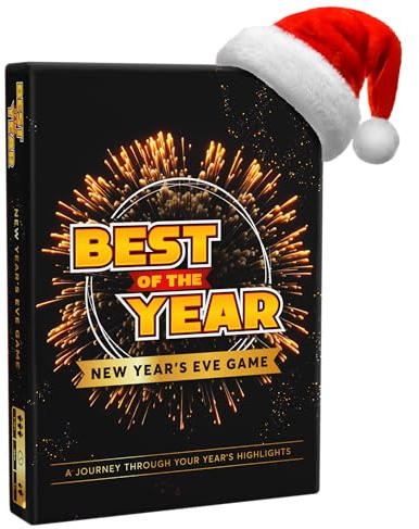 BEST OF THE YEAR – The Feel-Good Game for New Year’s Eve 2027 | Sparks Meaningful Conversations | A New Year's Tradition | Gift Idea & Game Nights for Adults & Kids | 1–10 Players