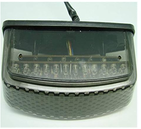 Fanali Posteriori Fanale Posteriore Per Ducati 1994-07 Per Monster 400 600 620 695 750 S4 S4R LED Fumo Metallizzato Scuro