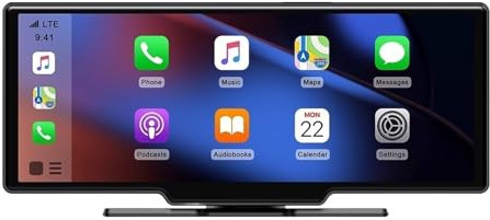 Schermo Carplay Monitor per auto con touchscreen IPS wireless da 10,26 pollici, navigazione GPS Android Auto