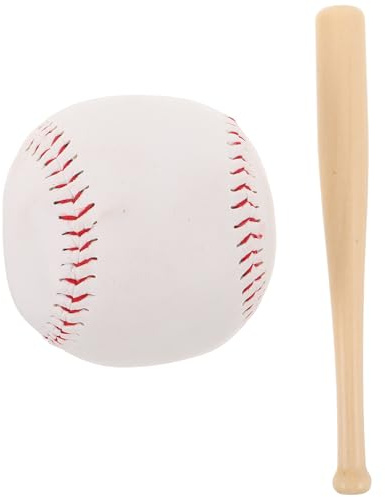 Gatuida 1 Juego de Bate de béisbol: Mini Bate de béisbol de Madera y Pelota para niños. Juguete Deportivo Juvenil para Entrenamientos, Fiestas de cumpleaños y Juegos al Aire Libre.