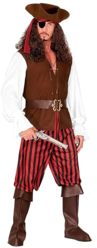 W WIDMANN MILANO Party Fashion - Kostüm Piratenkapitän, Freibeuter, Seeräuber, Captain, Faschingskostüme