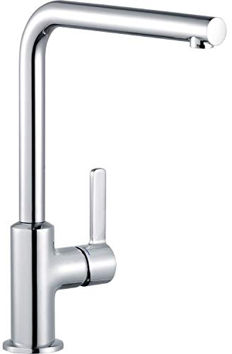 Kludi L-INE S 408030575 LINE-S Spültisch-Einhandmischer DN 15, Chrom