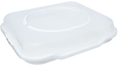 Gies Partybutler mit Tragegriff, 46 x 9.5 cm BPA-frei weiß - Made in Germany