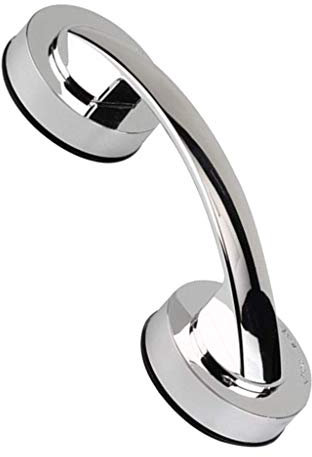 Tubayia Edelstahl Sauggriff Badewannengriff Duschgriff Haltegriff mit Saugnapf für Badezimmer Toilette