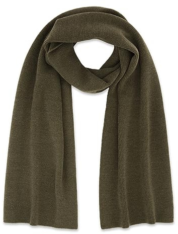 FALKE Unisex Scarf Half-Cardigan Merino Schal schnelltrocknend