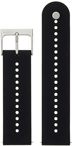 SUUNTO 22 mm Urban 7 Silikonarmband schwarz S