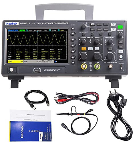 Digital Oscilloscope 150MHz Bandwidth 2CH Dual Channel 1GSa/s 8M Memory Depth DSO2C15