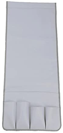 Organizador de reposabrazos de sofá de Cuero Antideslizante, Soporte Remoto para sofá, sillón reclinable, mesita de Noche con 5 Bolsillos para revistas, Control Remoto de TV, teléf