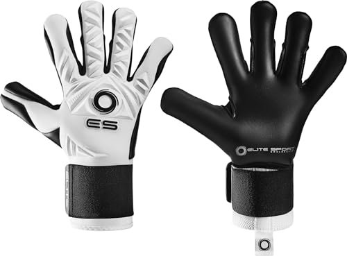 Torwarthandschuhe Elite Neo Revolution II Combi Weiß/Schwarz - 2024 Series 8