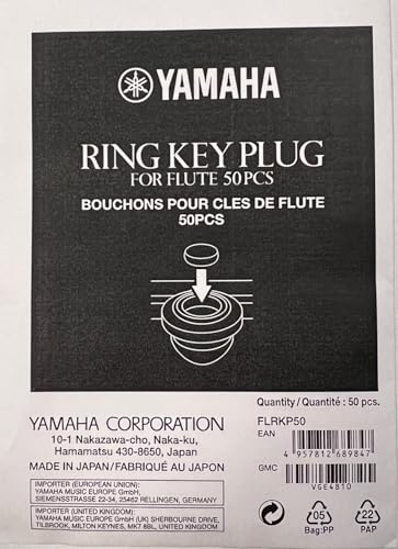 Yamaha Flötenzubehör Flute Keys, Klassisch, C-Dur, Brass, 50 Stück
