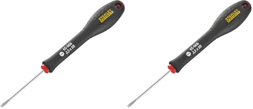 Stanley 0-65-006 Fat Max Screwdriver Parallel 2.5X50Mm-Black/Red (Pack of 2)