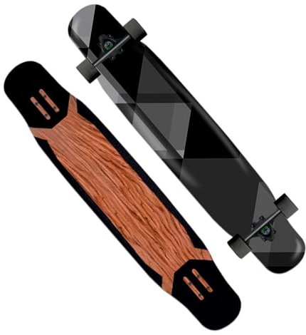 KITCISSL 46 Zoll Skateboard Erwachsene Longboards for Jungen/Mädchen, Skateboard Anfänger for Extreme Sport Downhill Dancing, Longboard Cruiser Skateboards for Kinder Anfänger(Color:D)