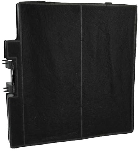 vhbw Filtre à charbon actif compatible avec Siemens LC96BFM50, LC96BFM50/01, LC96BHM50, LC96QBC50, LC96BHM50/01, LC96GBM50/01 hotte aspirante