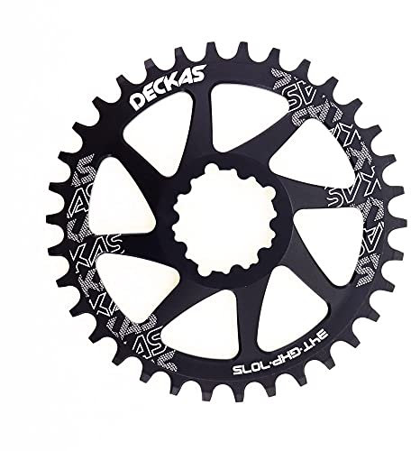 ZHAOQIN Kettenblatt Runder Kettenblatt 6mm 3mm Offset direkter Halterung MTB Rennrad 6 mm Fahrrad Kettenblatt(3mm Offset 32T)