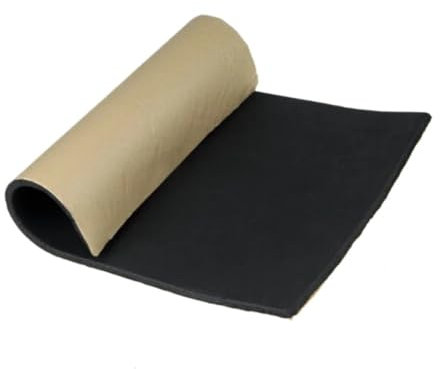 Tapis Isolation Lot 10 Tapis D'amortissement Sonore Silencieux Voiture 5 Mm Coton pour Fourgonnette Compacte Camping-Car Isolation Phonique Thermique