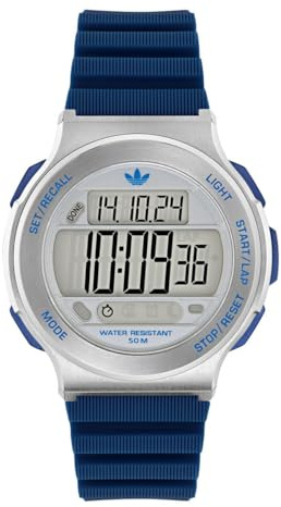 Adidas Originals Orologio da polso unisex digitale al quarzo Expression Three Digital