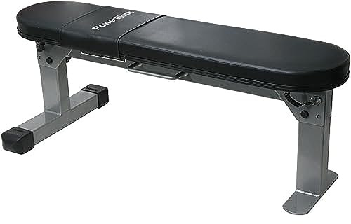 POWERBLOCK Panca da viaggio, panca da allenamento, pieghevole per una facile conservazione, attrezzature per allenamento innovative, palestre domestiche e commerciali, comoda imbottitura in schiuma ad