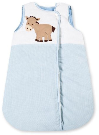Baby Schlafsack Winterschlafsack/Sommerschlafsack für Jungen und Mädchen 70cm, Modelle:Prestij Blau