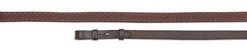 Shires Aviemore Zügel, weicher Gummigriff, 122 cm und 137 cm, Schwarz , 48X1/2