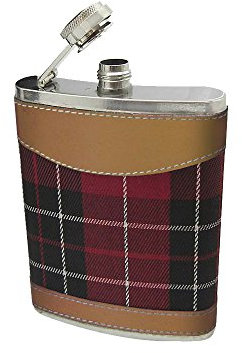 Vin Bouquet Fia 016 Flasque Plaid INOX Multicolore 16 X 18 X 3 Cm