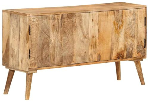 vidaXL Sideboard Mango Massivholz 110x30x60 cm