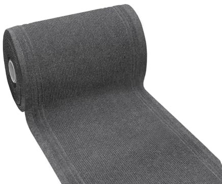 emmevi Passatoia Antiscivolo Ingresso Al Metro h67 Su Misura Tappeto Moquette GRIGIO ANTRACITE