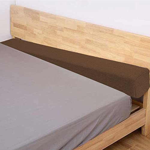 Cuscino per Testata, Cuscino Lungo per Riempimento Spazio Letto, Cuscino Rialzante per Letto Matrimoniale/Singolo, Riempitivo per Cuciture Letto da 150/180/200cm, Ponte per Letto/Prolunga Letto