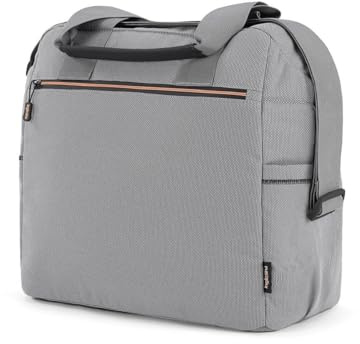 Inglesina Aptica XT Day Bag, Grau, Wickeltasche für Neugeborene, Multifunktion, Praktisch und Geräumig, für Mutter und Vater, Wetterfest
