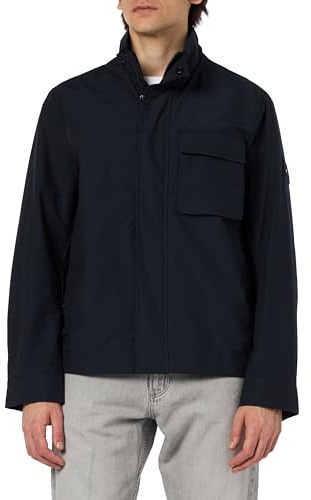Tommy Hilfiger herr CL STAND COLLAR SKJORTJACKA Ökenhimmel XXL, Öken himmel, XXL