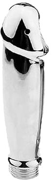 AMAZBEE Analdusche für Analverkehr Metall Anal Vaginal Dusche Enema Frau Stile Intimduschen Männer Intimhygiene Klistieranaldusche Rohrleitungen Aufsatz Irrigator Darmspülung (Jet Skin Larqe)